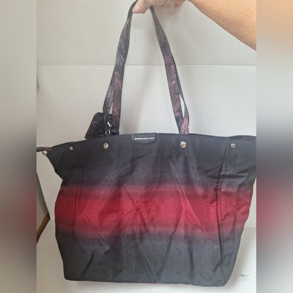 George Gina & Lucy Handbags - George Gina & Lucy GGL "Yes Wecander" Gradient Shoulder Tote Large Bag